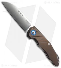 MKM Anso Root Slip Joint Knife Bronze Anodized Titanium (2.8" Satin) RT-TBR