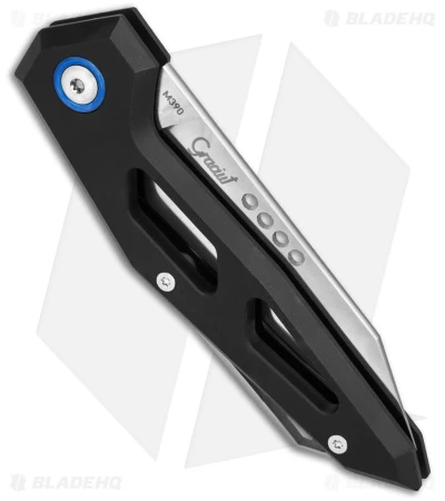 MKM Anso Edge Slip Joint Knife Black Anodized Aluminum (2.8" Satin) RT-A 3 MKM Anso Edge Slip Joint Knife Black Anodized Aluminum (2.8" Satin) RT-A - Image 3