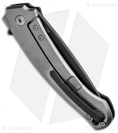 MKM Burnley Arvenis Frame Lock Flipper Knife Marble Carbon Fiber (3.35" Black) 3 MKM Burnley Arvenis Frame Lock Flipper Knife Marble Carbon Fiber (3.35" Black) - Image 3