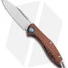 MKM Burnley Fara Slip Joint Folding Knife Santos Wood (3" Satin)