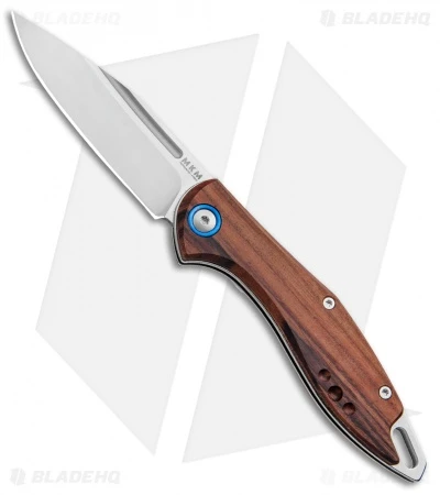 MKM Burnley Fara Slip Joint Folding Knife Santos Wood (3" Satin) 1 MKM Burnley Fara Slip Joint Folding Knife Santos Wood (3" Satin)