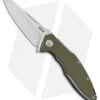 MKM Burnley Raut Liner Lock Flipper Knife Green G-10 (3.35" Satin)