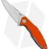 MKM Burnley Raut Liner Lock Flipper Knife Orange G-10 (3.35" Satin)