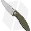 MKM Burnley Raut Liner Lock Front Flipper Knife Green G-10 (3.35" Satin)