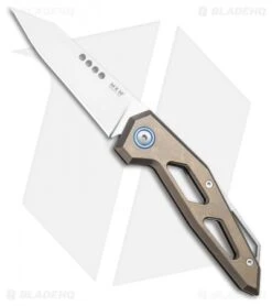 MKM Edge Slip Joint Knife Bronze Titanium (2.9" Satin)
