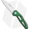 MKM Edge Slip Joint Knife Green Aluminum (2.9" Satin)