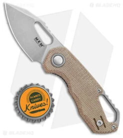 MKM Exclusive Isonzo Clip Point Liner Lock Knife Natural Micarta (2.25" SW) 7 MKM Exclusive Isonzo Clip Point Liner Lock Knife Natural Micarta (2.25" SW) -Blade Vault MKM Exclusive Isonzo CP LL Natural Micarta SW BHQ 161596 jr bottlecap