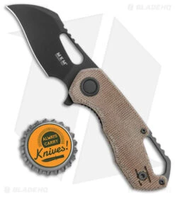 MKM Exclusive Isonzo Hawkbill Liner Lock Knife Natural Micarta (2.25" Black) 7 MKM Exclusive Isonzo Hawkbill Liner Lock Knife Natural Micarta (2.25" Black) -Blade Vault MKM Exclusive Isonzo Hawkbill LL Natural Micarta Black BHQ 161595 jr bottlecap