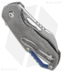 MKM Isonzo Hawkbill Liner Lock Knife Black Micarta (2.3" Stonewash) 6 MKM Isonzo Hawkbill Liner Lock Knife Black Micarta (2.3" Stonewash) -Blade Vault MKM Isonzo Hawkbill LL Black Micarta SW FX03M 1BC BHQ 175399 jr side