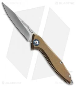 MKM Cellina Slip Joint Knife Mercury Bronze Titanium (2.75" Satin M390)