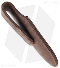 MKM Anso Root Slip Joint Knife Black Titanium (2.8" Satin) -Blade Vault MKM Maniago Knife Makers Root SJ black BHQ 117356 jr sheath side02