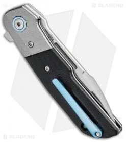 MKM Terzuola Clap Liner Lock Knife Black G-10/Ti Bolster (3" Satin) LS01-GT BK 6 MKM Terzuola Clap Liner Lock Knife Black G-10/Ti Bolster (3" Satin) LS01-GT BK -Blade Vault MKM Terzula Clap LL Black G 10 Ti Bolster Satin MK LS01 GT BK BHQ 87981 jr side