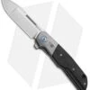 MKM Terzuola Clap Liner Lock Knife Carbon Fiber/Ti Bolster (3" Satin) LS01-CT