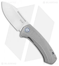 MKM Voxnaes Colvera Frame Lock Knife Gray Ti (2.91" Stonewash)