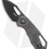 MKM Voxnaes Isonzo Clip Point Liner Lock Knife Black Micarta (2.25" Black)