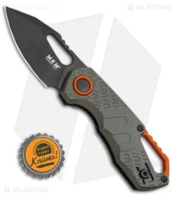 MKM Voxnaes Isonzo Clip Point Liner Lock Knife Green FRN (2.25" Black) 7 MKM Voxnaes Isonzo Clip Point Liner Lock Knife Green FRN (2.25" Black) -Blade Vault MKM Voxnaes Isonzo Clip Point Liner Lock Knife Green FRN 2.25in Black FX03 3PGO BHQ 111197 LS Bottlecap