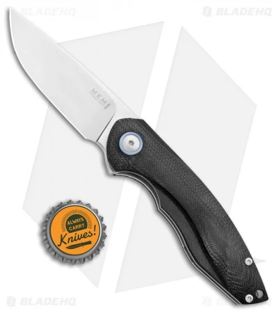 MKM Voxnaes Timavo Liner Lock Knife Black G-10 (2.87" Satin) 4 MKM Voxnaes Timavo Liner Lock Knife Black G-10 (2.87" Satin) - Image 4