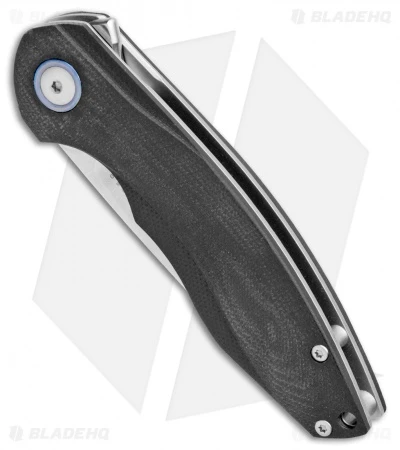 MKM Voxnaes Timavo Liner Lock Knife Black G-10 (2.87" Satin) 2 MKM Voxnaes Timavo Liner Lock Knife Black G-10 (2.87" Satin) - Image 2