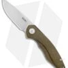 MKM Voxnaes Timavo Liner Lock Knife OD Green Micarta (2.87" Stonewash)