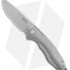 MKM Voxnaes Timavo Liner Lock Knife Tumbled Ti (2.87" Stonewash)