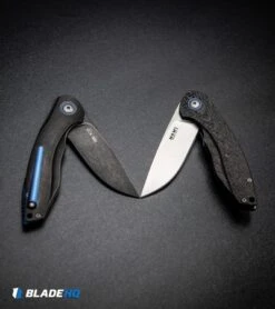 MKM Voxnaes Timavo Liner Lock Knife Carbon Fiber (2.87" Satin) 9 MKM Voxnaes Timavo Liner Lock Knife Carbon Fiber (2.87" Satin) -Blade Vault MKM Voxnaes Timavo Liner Lock Knife Black Ti Black SW BHQ 100501 kp black web