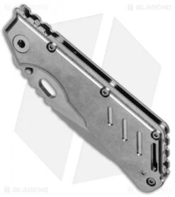 Mick Strider Custom MSC XL Tanto Knife Titanium (4.25" Nightmare) 2017V3 -Blade Vault Mick Strider Custom MSC XL Tanto Ti Nightmare 2017V3 BHQ 52337 jr spine 1