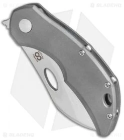 Blade Vault -Blade Vault Olamic Cutlery Busker Largo FL Darkblast Ti Satin BHQ 78932 jr spine