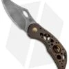 Olamic Cutlery Busker Semper Knife Bronze Kinetic Earth/Acid Rain (2.5" Acid SW)