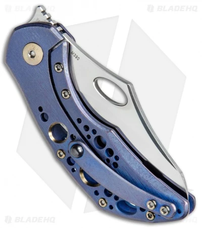 Olamic Cutlery Busker Semper Frame Lock Knife Kinetic Acid Rain (2.5" Satin) 3 Olamic Cutlery Busker Semper Frame Lock Knife Kinetic Acid Rain (2.5" Satin) - Image 3