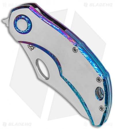 Olamic Cutlery Busker Semper Frame Lock Ti W/ Entropic Accents (2.5" Satin) 2 Olamic Cutlery Busker Semper Frame Lock Ti W/ Entropic Accents (2.5" Satin) - Image 2