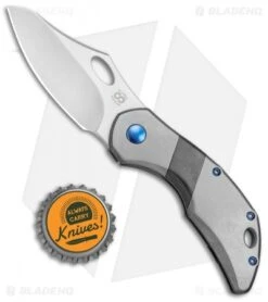 Olamic Cutlery Busker Semper Frame Lock Knife Ti/Zirc (2.5" Satin) 7 Olamic Cutlery Busker Semper Frame Lock Knife Ti/Zirc (2.5" Satin) -Blade Vault Olamic Cutlery Busker Semper FL Ti Zirc Satin BHQ 78919 jr bottlecap 2