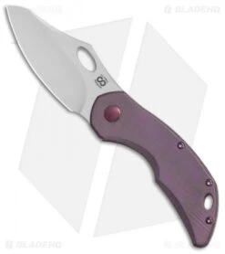Olamic Cutlery Busker Semper Frame Lock Knife Kinetic Flamingo (2.5" Satin)