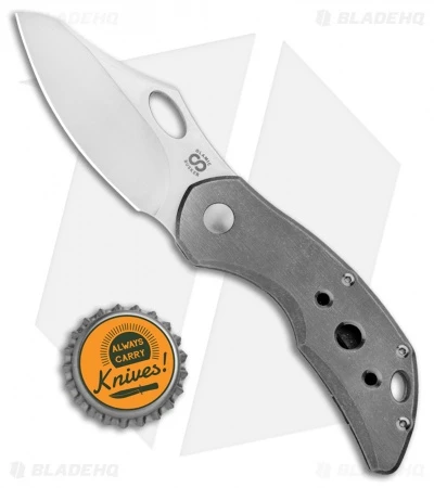 Olamic Cutlery Busker Semper Knife Kinetic Mist Ti (2.5" Satin) 4 Olamic Cutlery Busker Semper Knife Kinetic Mist Ti (2.5" Satin) - Image 4