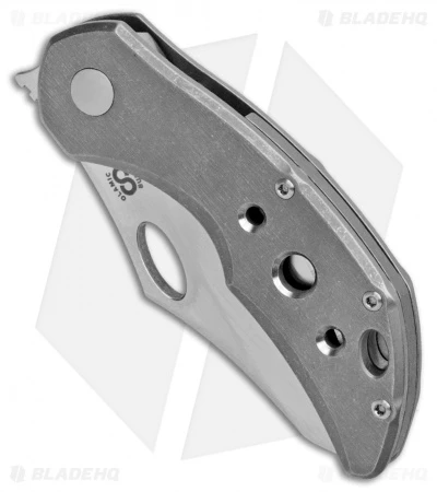 Olamic Cutlery Busker Semper Knife Kinetic Mist Ti (2.5" Satin) 2 Olamic Cutlery Busker Semper Knife Kinetic Mist Ti (2.5" Satin) - Image 2