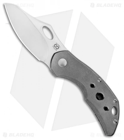 Olamic Cutlery Busker Semper Knife Kinetic Mist Ti (2.5" Satin) 1 Olamic Cutlery Busker Semper Knife Kinetic Mist Ti (2.5" Satin)