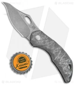 Olamic Cutlery Busker Vampo Knife Rock Pattern Ti (2.5" Acid Stonewash) 8 Olamic Cutlery Busker Vampo Knife Rock Pattern Ti (2.5" Acid Stonewash) -Blade Vault Olamic Cutlery Busker Vampo FL Rock Pattern Acid SW BHQ 78930 jr bottlecap