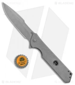 Olamic Cutlery Rainmaker Harpoon Knife Dark Wash Titanium (4.25" Dark Wash Comp) -Blade Vault Olamic Cutlery Rainmaker Harpoon Dark Wash Ti Dark Wash BHQ 101957 jr bottlecap