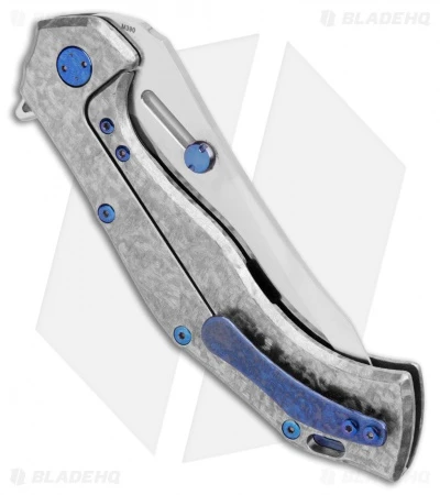 Olamic Cutlery Soloist Agent Frame Lock Knife Frosty Titanium (4.3" Satin) 3 Olamic Cutlery Soloist Agent Frame Lock Knife Frosty Titanium (4.3" Satin) - Image 3