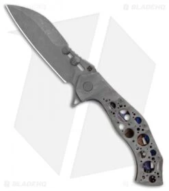Olamic Cutlery Soloist Scout Frame Lock Knife ISolo Special (4.3" Dark Wash)