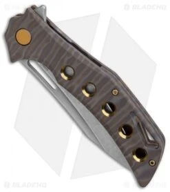 Olamic Cutlery Swish Flipper Frame Lock Knife Flame Colored (3.75" SW) S164 -Blade Vault Olamic Cutlery Swish Flame Colored SW BHQ 87540 er spine