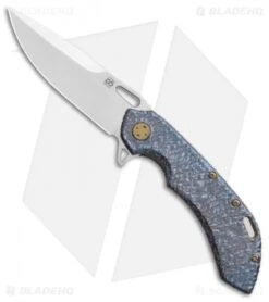 Olamic Wayfarer 247 Frame Lock Knife Two-Tone Molten Ti (3.5" Satin)