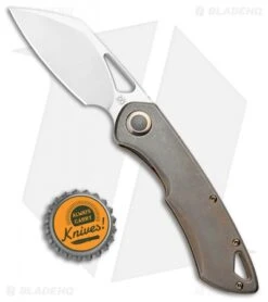 Olamic Cutlery WhipperSnapper Frame Lock Knife Bronz Ti Sheepsfoot (2.75" Satin) 7 Olamic Cutlery WhipperSnapper Frame Lock Knife Bronz Ti Sheepsfoot (2.75" Satin) -Blade Vault Olamic Cutlery Whipper Snapper FL Bronze Ti Sheepsfoot BHQ 110521 jr bottlecap