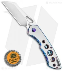 Olamic Cutlery WhipperSnapper Knife Ti/Entropic Wharncliffe (2.75" Satin) -Blade Vault Olamic Cutlery WhipperSnapper Knife Ti Entropic Wharncliffe 2.75 Satin BHQ 116908 LS Bottlecap