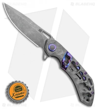 Olamic Wayfarer 247 Frame Lock Knife Isolo Special Edition Spear Point (3.5") 4 Olamic Wayfarer 247 Frame Lock Knife Isolo Special Edition Spear Point (3.5") - Image 4
