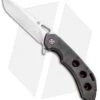 Olamic Wayfarer 247 Tanto Knife Darkblast Ti/Purple Holes (3.5" Satin)