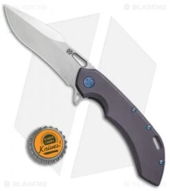 Olamic Wayfarer 247 Harpoon Frame Lock Knife Kinetic Ocean (3.5" Satin) 7 Olamic Wayfarer 247 Harpoon Frame Lock Knife Kinetic Ocean (3.5" Satin) -Blade Vault Olamic Wayfarer 247 harpoon kinetic ocean satin BHQ 74374 er bottlecap 2