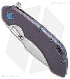 Olamic Wayfarer 247 Harpoon Frame Lock Knife Kinetic Ocean (3.5" Satin) 6 Olamic Wayfarer 247 Harpoon Frame Lock Knife Kinetic Ocean (3.5" Satin) -Blade Vault Olamic Wayfarer 247 harpoon kinetic ocean satin BHQ 74374 er spine 2