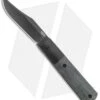 PeÃ±a Knives Exclusive Barlow Front Flipper Knife Black Micarta (2.9" Black)