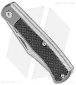 Blade Vault -Blade Vault Pena Knives Production SJ Bronco CF Ti Satin BHQ 102488 jr spine