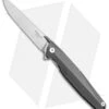 Rike Knife 1507s Kwaiken Framelock Flipper Dark Gray (3.75" Bead Blast)